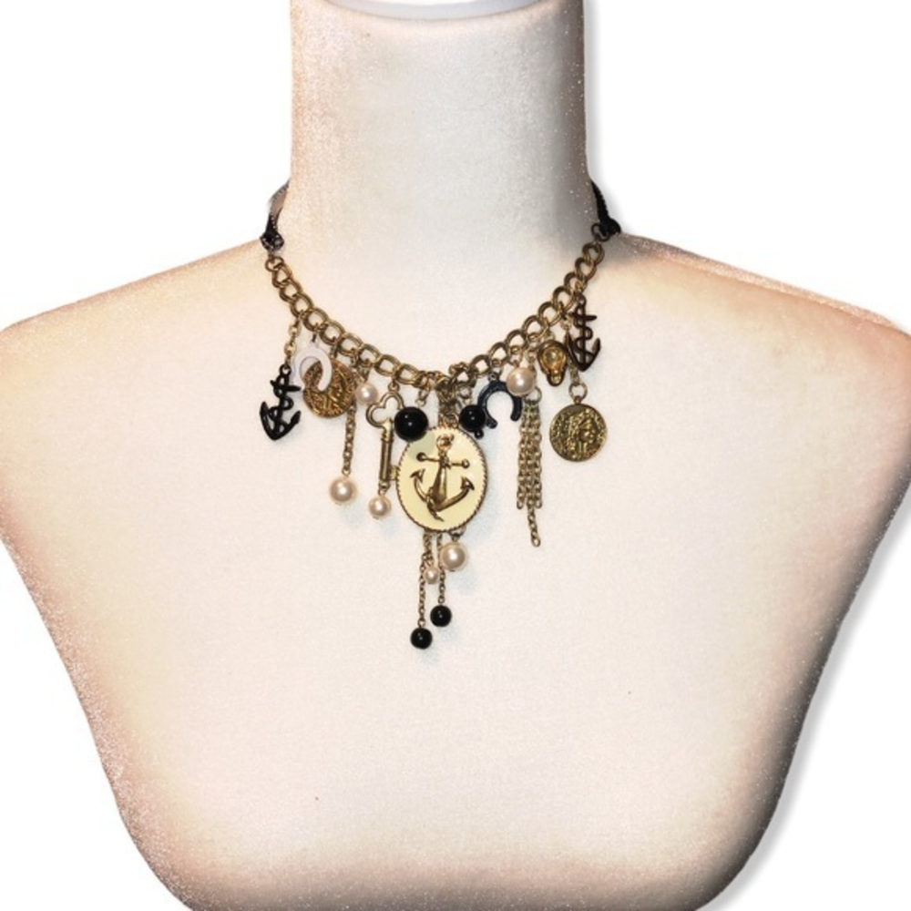 Nautical Charms Necklace‎